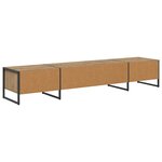vidaXL Meuble TV Chêne artisan 170 5 x 36 x 30 5 cm Bois d'ingénierie