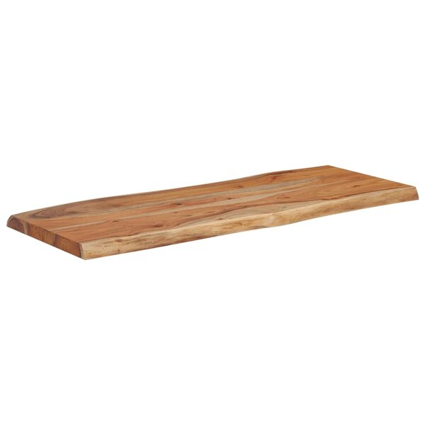 vidaXL Dessus de table 90x40x2 5 cm rectangulaire bois massif acacia