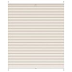 vidaXL Store plissé 110x125 cm Crème