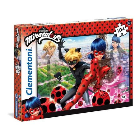 CLEMENTONI - 27077 - 104 pieces - Miraculous