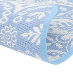 vidaXL Tapis d'extérieur ARAKIL bleu azuré Ø200 cm PP