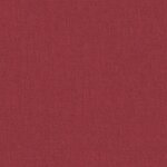 vidaXL Lit pour bébé avec matelas Rouge Tissu de lin