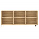 vidaXL Meuble TV chêne sonoma 103 5x30x50 cm bois d'ingénierie