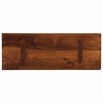 vidaXL Dessus de table 90x40x3 8 cm rectangulaire bois massif récupéré