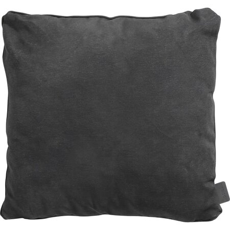 Madison coussin décoratif panama 45x45 cm noir