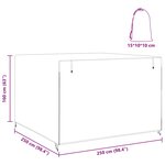 vidaXL Housse pour balancelle d'extérieur 250 x 250 x 160 cm