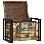 vidaXL Boîte de Rangement 60 x 40 x 41 cm Bois de récupération