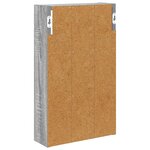 vidaXL Armoire murale de salle de bain Gris Sonoma 30 x 10 x 50 cm