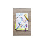 Crayon WOODY 3 en 1 Extra large Argent STABILO