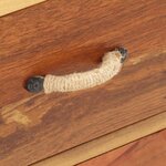 vidaXL Meuble TV 120x30x45 cm Bois de récupération massif