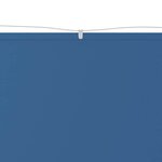 vidaXL Auvent vertical Bleu 100x600 cm Tissu oxford
