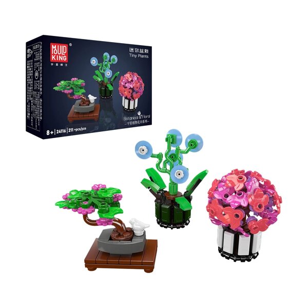 Mould King 24116 - Mini-plantes en pot