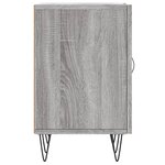 vidaXL Meuble TV sonoma gris 150x30x50 cm bois d'ingénierie