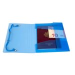 Chemise 3 Rabat élast. PP 12x16 Chroma ass. EXACOMPTA