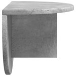 vidaXL Étagère Murale Gris béton 38 x 19 x 19 cm Bois d'ingénierie
