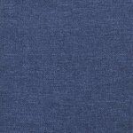 vidaXL Matelas de lit à ressorts ensachés fermeté moyenne Bleu 80x200x20 cm Tissu