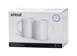 Cricut : Mugs Céramique Blanc 425ml 2 pièces