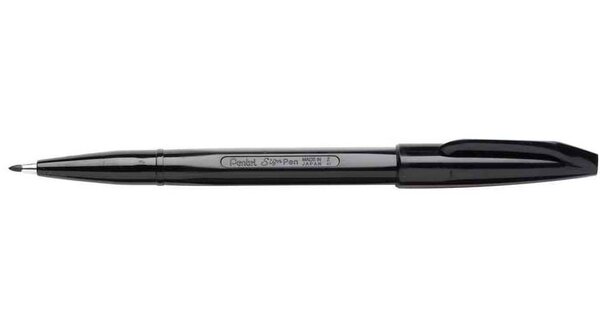 stylo feutre Sign Pen S 520  noir PENTEL