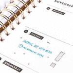 Tampon en silicone calendrier : jours / mois / chiffres 9 5 x 15 cm