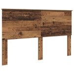 vidaXL Cadre de lit Bois ancien 160 x 200 cm Pin massif