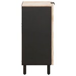 vidaXL Buffet Finition Lavage Blanc 60 x 33 x 75 cm