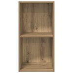 vidaXL Cabinet TV chêne artisanal 37 x 37 x 72 cm Bois d'ingénierie
