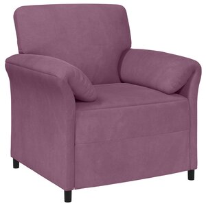 vidaXL Canapé 1 place Pourpre 88 x 83 x 95 cm Velours