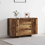 vidaXL Buffet Bois ancien 120 x 41 x 75 cm Bois d'ingénierie