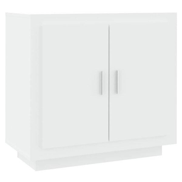 vidaXL Buffet Blanc 80x40x75 cm Bois d'ingénierie