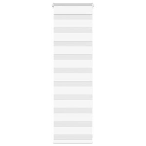 vidaXL Store zèbre blanc 40x100 cm largeur du tissu 35 9 cm polyester