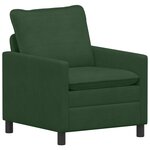 vidaXL Ensemble de Canapés 2 Pièces Vert Jungle Tissu