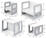 Set de meubles  Stella 3-en-1 Gris