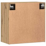 vidaXL Armoire murale chêne artisanal 60x31x60 cm bois d'ingénierie