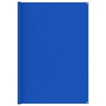 vidaXL Tapis de tente 250x400 cm Bleu