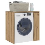 vidaXL Armoire pour machine à laver Chêne artisanal 87 x 60 x 89 cm