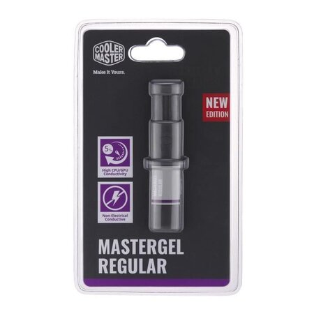 Cooler Master  MasterGel Regular combiné de dissipateurs thermiques 5 W/m·K ( MasterGel Regular 2.5g Thermal Compound Syringe) - 471