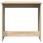vidaXL Bureau Chêne Sonoma 80x40x75 cm Aggloméré