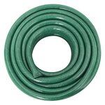 vidaXL Tuyau d'arrosage avec jeu de raccords vert 0 75" 30 m PVC
