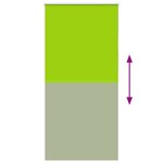 vidaXL Store enrouleur occultant largeur du tissu 90 7 cm polyester