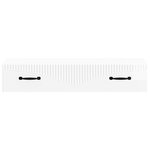 vidaXL Table d'appoint murale 87 5 x 34 5 x 17 cm Bois d'ingénierie