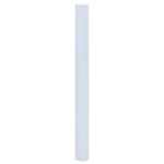 vidaXL Film de fenêtre statique dépoli blanc transparent 90x2000cm PVC