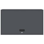 vidaXL Armoire murale pour garage Anthracite 90 x 40 x 53 cm