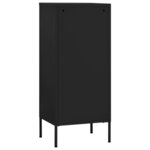 vidaXL Armoire de rangement Noir 42 5x35x101 5 cm Acier