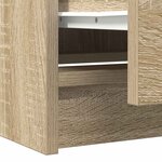 vidaXL Meuble TV chêne sonoma 40x35x54 cm bois d'ingénierie