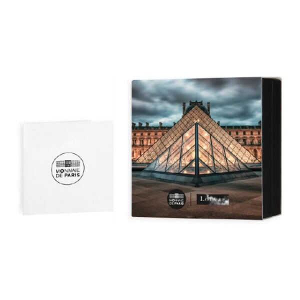 Musée du Louvre - Monnaie 2 Euros Commémorative. BE polissage inversé 2025
