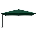vidaXL Parasol de jardin Vert 248 5 x 247 5 x 160 cm