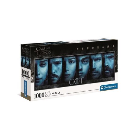 Clementoni - 39590 - Game of Thrones - Panorama 1000 pieces