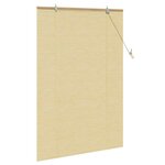 vidaXL Stores et Occultants Naturel 100 x 160 cm Bambou