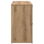 vidaXL chêne artisanal 100 x 33 x 59 5 cm Bois d'ingénierie