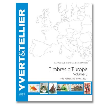 EUROPE Volume 3 - 2019 (Catalogue des timbres des pays d'Europe de H à P)